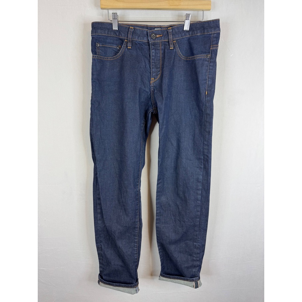 RW&CO Dylan Regular Fit Selvedge Denim Jeans Indigo Blue Mens 31x32